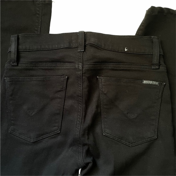 Hudson Women's Size 26 Love Mid Rise Bootcut Black Denim Jeans Style# WM109TEN - Picture 10 of 14